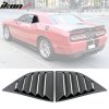 Dodge Challenger 2008-2023 Rear Window Louver Style V2 PP PU Unpainted