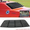 Dodge Challenger 2008-2023 Rejilla de ventana trasera estilo V2 PP PU sin pintar