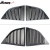 Dodge Challenger 2008-2023 Rear Window Louver Style V2 PP PU Unpainted