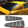 Ford Mustang V6 2010-2014 Rejilla de ventana trasera negra ABS PP