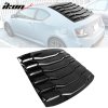 Scion TC 2011-2016 Rear Window Louver IKON Style ABS Gloss Black