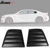Dodge Charger 2011-2023 Rejilla de ventana trasera mate