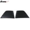 Dodge Charger 2011-2023 Rejilla de ventana trasera mate