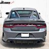Dodge Charger 2011-2023 Rejilla de ventana trasera mate