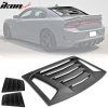 Dodge Charger 2011-2023 Rejilla de ventana trasera mate