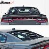 Dodge Charger 2011-2023 Rejilla de ventana trasera estilo IKON V2 ABS