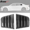 Dodge Charger 2011-2023 Rear Window Louver V1 Style with CF Print