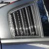 Dodge Charger 2011-2023 Rear Window Louver V1 Style with CF Print