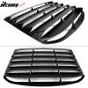 Ford Mustang Coupe CV 2015-2023 Persienne de lunette arrière ABS PP non peinte noire