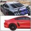 Ford Mustang Coupe 2015-2023 Mřížka na okno zadní ABS matná černá