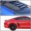 Ford Mustang Coupe 2015-2023 Rejilla para ventana trasera negro mate