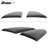 Ford Mustang Coupe 2015-2023 Grille de lunette arrière noir mat