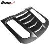 Ford Mustang Coupe 2015-2023 Grille de lunette arrière noir mat