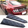 Ford Mustang Coupe 2015-2023 Persienne de lunette arrière ABS noir non peint
