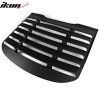 Ford Mustang 2015-2023 Rejilla de ventana trasera vintage negro mate ABS