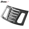 Chevrolet Camaro 2016-2024 Rear Window Louver IKON V2 Style Carbon Fiber Print ABS