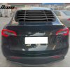 Tesla Model Y 2020-2024 Fenstergitter hinten ABS Mattschwarz