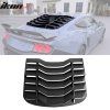 Ford Mustang 2DR 2024-2025 Rejilla para ventana trasera estilo IKON negro mate