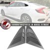 Honda Civic Quarter 2016-2021 Grilaj pentru geam spate ABS nevopsit negru