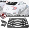 Honda Civic Quarter 2016-2021 Grilaj pentru geam spate ABS nevopsit negru