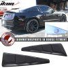 Ford Mustang 2005-2014 Rejilla de ventana lateral estilo Visitor acrílico Transparent Smoke