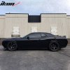 Dodge Challenger 2008-2023 Grilaj pentru fereastră laterală PP Hydro dip fibră de carbon lucios suprafață netedă