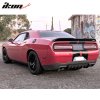 Dodge Challenger 2008-2023 Seitenscheiben Gitter XE V3 Style PP Mattschwarz
