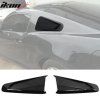 Ford Mustang 2DR 2010-2014 Решетка за странично стъкло IKON стил ABS гланц черна