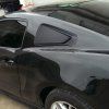 Ford Mustang 2DR 2010-2014 Rejilla de ventana lateral estilo IKON ABS negro mate
