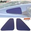 Ford Mustang GT350 2010-2014 Rejilla de ventana lateral ABS azul oscuro