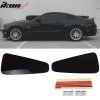 Ford Mustang GT350 2010-2014 Persiennes de fenêtre latérale ABS Ebony