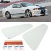 Ford Mustang GT350 2010-2014 Rejilla de ventana lateral ABS blanco Oxford