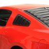 Ford Mustang 2010-2014 Grille de fenêtre latérale PP noir laqué