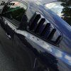 Ford Mustang 2010-2014 Grille de fenêtre latérale PP noir laqué