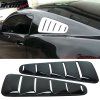 Ford Mustang 2010-2014 Rejilla de ventana lateral PP negro lacado