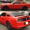 Ford Mustang 2010-2014 Rejilla de ventana lateral PP blanca