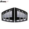 Mazda 3 2014-2018 Grille de vitre latérale ABS noir brillant
