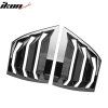 Mazda 3 2014-2018 Grille de vitre latérale ABS noir brillant