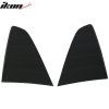 Ford Mustang 2015-2017 Rejilla de ventana lateral estilo CV PP ABS negro sin pintar