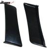 Ford Mustang 2015-2017 Persiennes de fenêtre latérale style CV PP ABS noir non peint