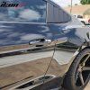 Ford Mustang 2015-2023 Persienne de fenêtre latérale PP style CV noir non peint