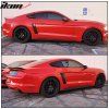 Ford Mustang 2015-2023 Rejilla de ventana lateral estilo GT PU ABS negro mate