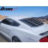 Ford Mustang 2015-2023 Mřížka na okno boční IKON styl ABS černá