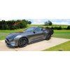 Ford Mustang 2015-2023 Persiana de ventana lateral estilo IKON ABS negro
