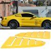 Ford Mustang 2015-2023 Persienne de fenêtre latérale style OE PP jaune Triple