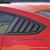 Ford Mustang 2015-2023 Grille de fenêtre latérale style OE PP argent
