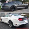 Ford Mustang 2015-2023 Rejilla de ventana lateral estilo OE PP plateada