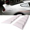 Ford Mustang 2015-2023 Rejilla de ventana lateral estilo OE PP Blanco Oxford