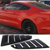 Ford Mustang 2015-2023 Grille de vitre latérale style OE PP métallisée