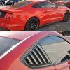 Ford Mustang 2015-2023 Persiennes de fenêtre latérale style OE PP Ebony